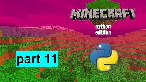 Python Minecraft with Ursina: running, jumping, saving, loading - part 11