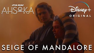 Anakin At The Seige of Mandalore | Star Wars Ahsoka Episode 5 | Disney+