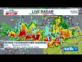 Severe thunderstorm coverage w/ THV11's Nathan Scott