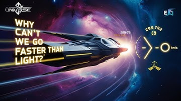 Why Can’t You Go Faster Than Light? The Physics Behind the Universe’s Ultimate Speed Limit #universe