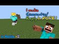 I Make a cinematic in McPe 🔥 ll in mobile ll hindi ll