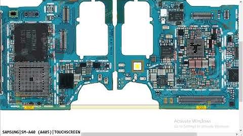 Samsung A40 SM A405 Touche Notwarking Problem Hardware Solution