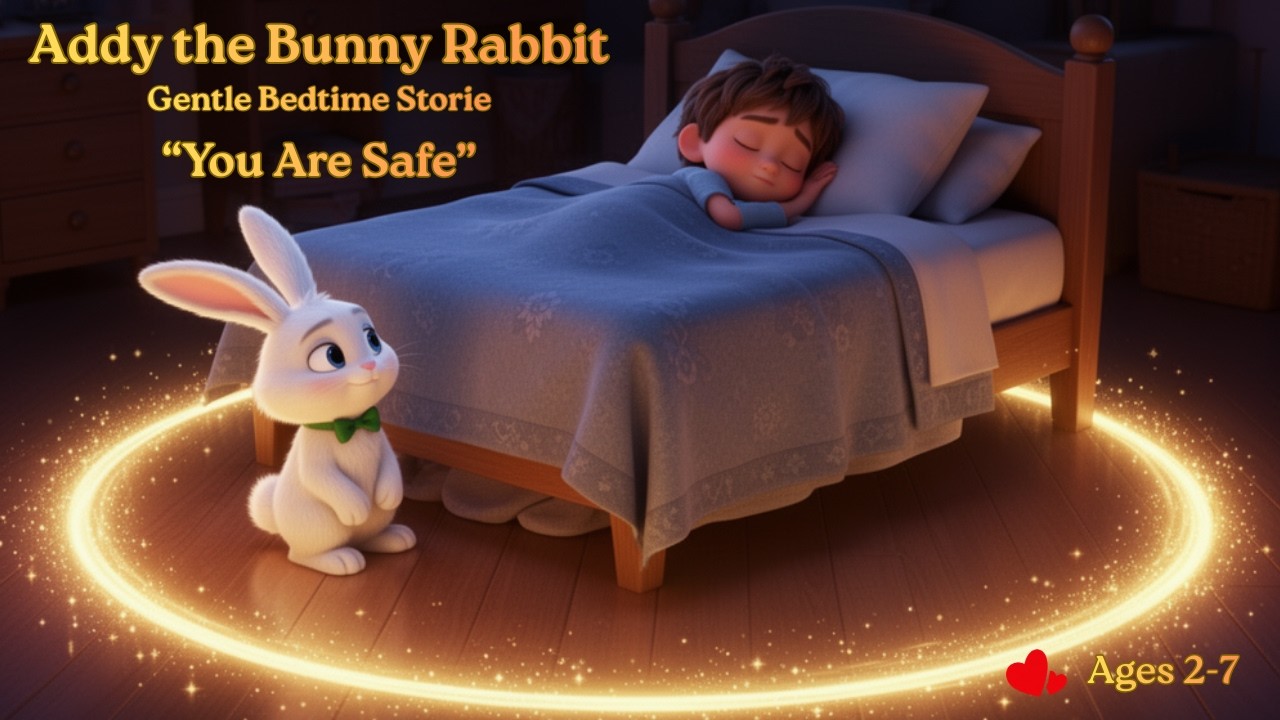 You Are Safe Tonight Gentle Bedtime Story by Addy the
