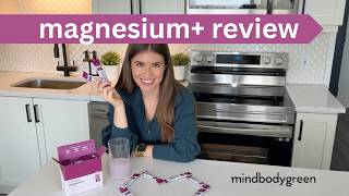 mindbodygreen magnesium+ review | Rest & Recovery Support