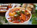 Chunky Chuckwagon Cowboy Stew - Wood Fire Grilling!