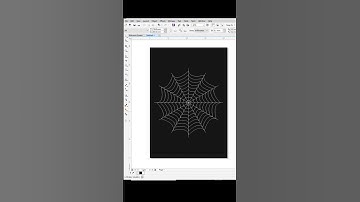 Amazing Spider traps 🕸️ design in Corel Draw #shorts