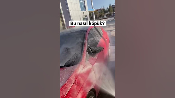 Bu nasıl oto yıkama köpüğü? #shorts