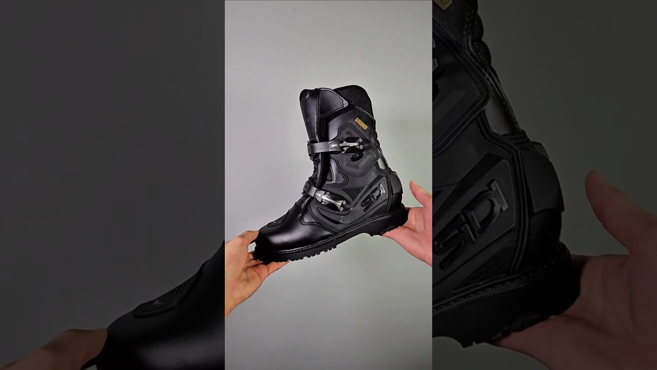 Bota Sidi Mid Adventure 2 Gore-Tex - Preta (100% Impermeável