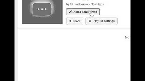 Video tutorial - How to create different subjectwise categories in my youtube channel