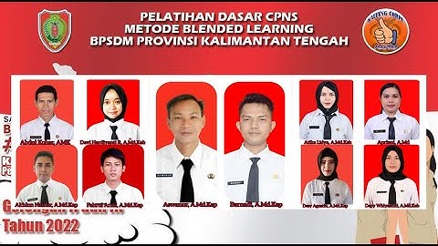 NILAI - NILAI DASAR ASN BERAKHLAK | Latsar CPNS 2022 BPSDM Kalimantan Tengah