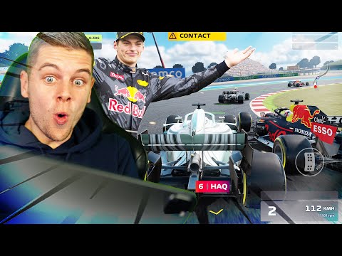 RACEN TEGEN MAX VERSTAPPEN IN F1 MOBILE!!
