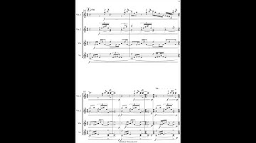 Quartet No. 6 (2019) for string quartet [w/ score] by Matthew Whiteside