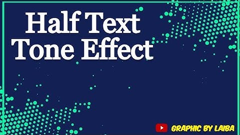 Half Text Effect