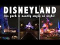 A Nearly Empty Disneyland at Park Closing!