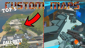 TOP 5 NEW BO3 CUSTOM MAPS FOR BLACK OPS 3 MOD TOOLS! (Black Ops 3/BO3 Mods)