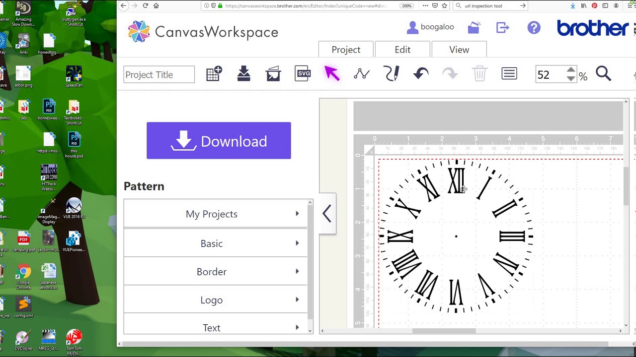 How to breakup and then regroup SVG using Canvas Workspace by Brother