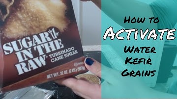 How to Activate Water Kefir Grains