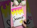 DIY Creative Front Page Idea 🌸Science #art #frontpage #diy