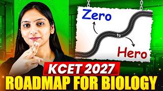 KCET 2027 Roadmap For Biology | From Zero to Hero 🔥 #kcet2027