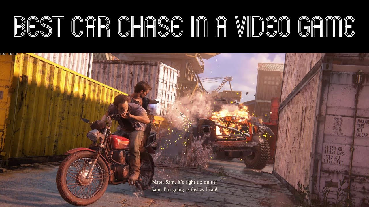 UNCHARTED  Legacy of Thieves Collection - BEST Car Chase In A Video Game - Ultrawide