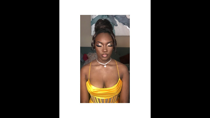 Prom glitter w/rhinestones look FLAWLESS