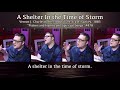 A shelter in the time of storm a capella hymn