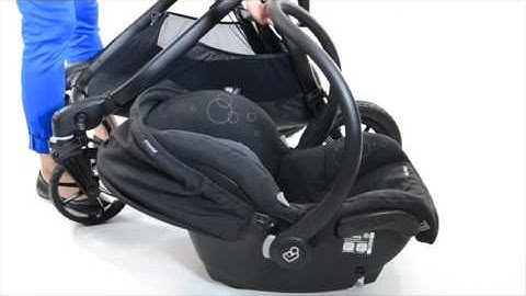 How to install a bracket car seat adapter on the City Select stroller