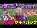 ジョルディアルバ、攻撃的サイドバックの動き!プレースタイル、サッカー解説動画。