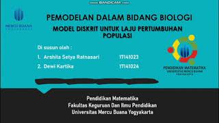 Pemodelan matematika dalam bidang ...