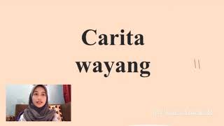 Tugas bahasa Sunda 'Carita wayang'