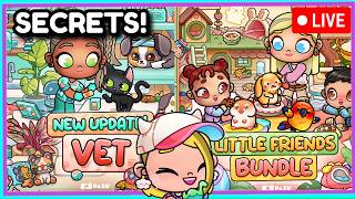 (live) New Vet Secrets + Pet Packs! Avatar World Update!
