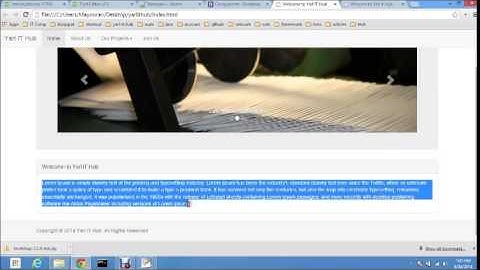 Bootstrap 3 Video Tutorial in Tamil