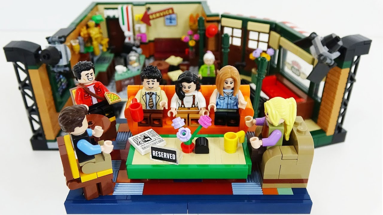 Lego Ideas 21319 Furniture & Accessories From Friends Central Perk