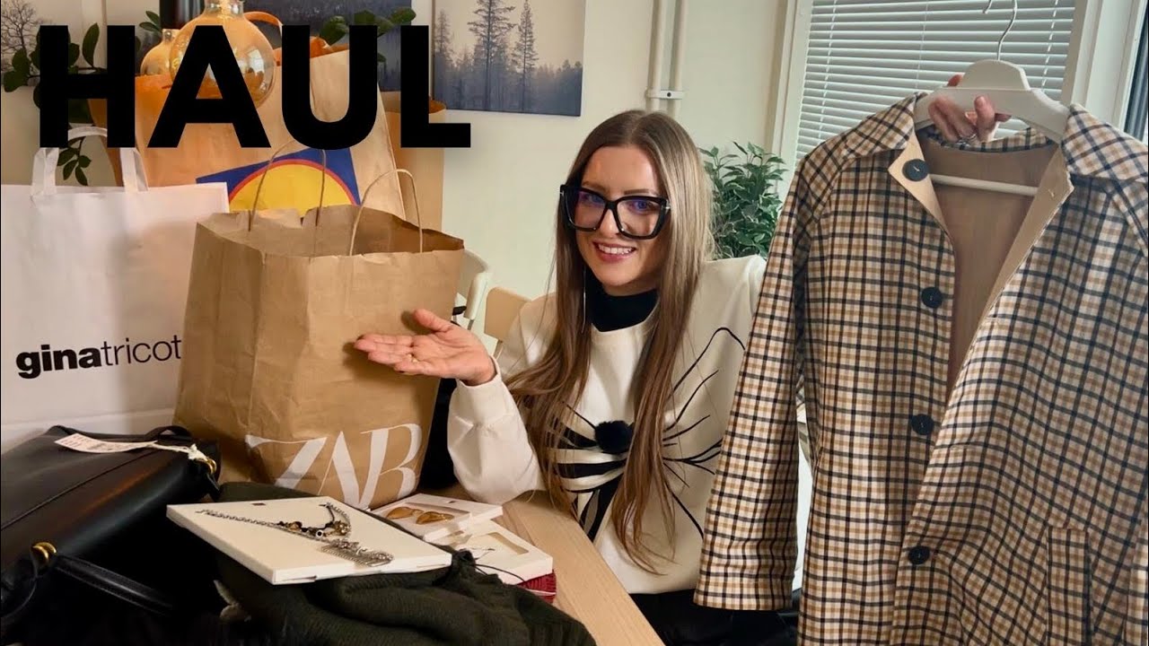 🛍️ HAUL Fashion | Zara, Gina Tricot, Lidl & New Yorker | CEL MAI FRUMOS Trench al sezonului 🧥🤎