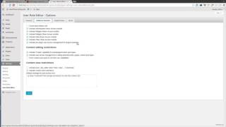 User Role Editor Pro - restrict plugins activation