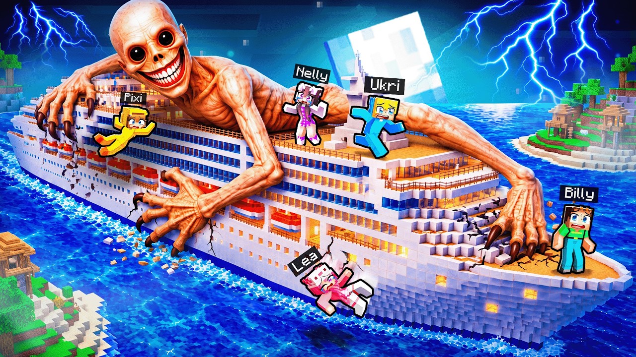 Überlebe das VERFLUCHTESTE Schiff in Minecraft!