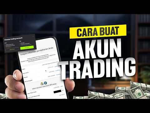 Cara buat akun trading di broker dan pilih akun untuk pemula