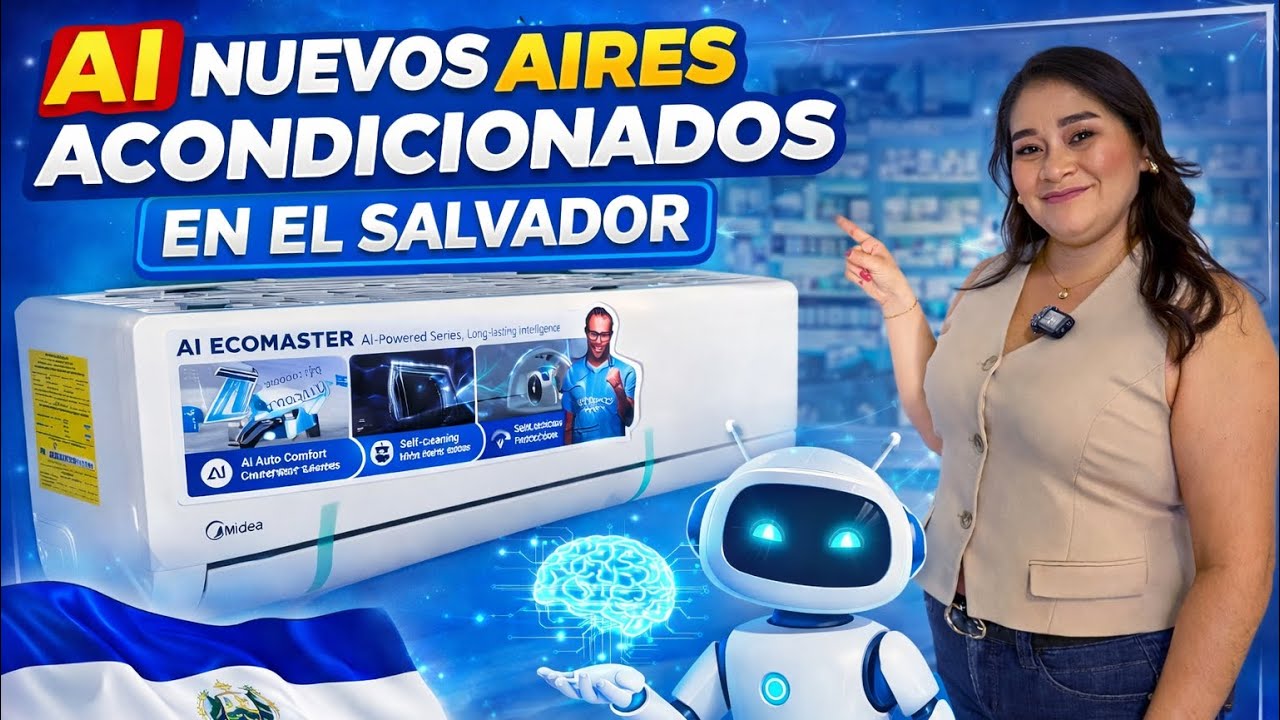 😱NUEVOS AIRES ACONDICIONADOS CON INTELIGENCIA ARTIFICIAL EN EL SALVADOR 🇸🇻