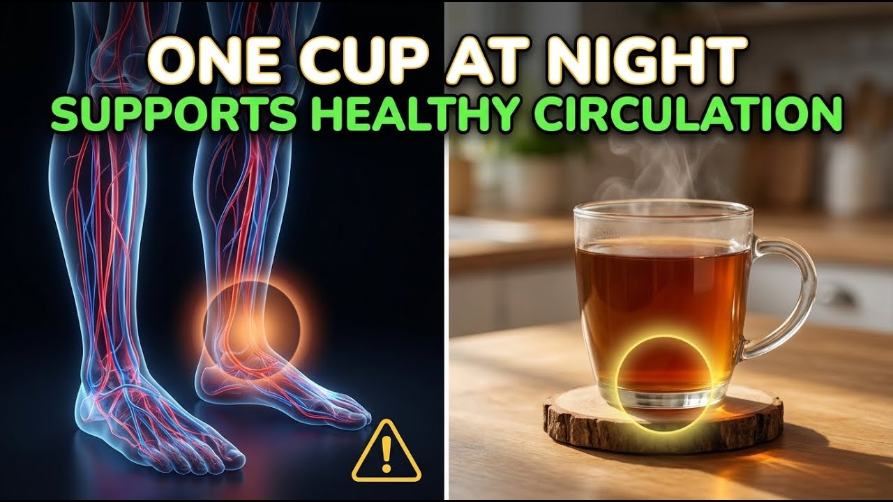Over 60? Drink This to Support Better Blood Flow in Your Legs