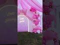 🌺Pink Theme 🌺 #shorts #Bethel_Event #party #wedding #birthdayparty #birthdaycelebration #balloon