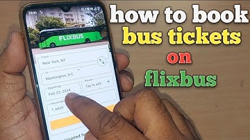 how to book bus tickets online on flixbus | booking bus tickets online on flixbus in usa