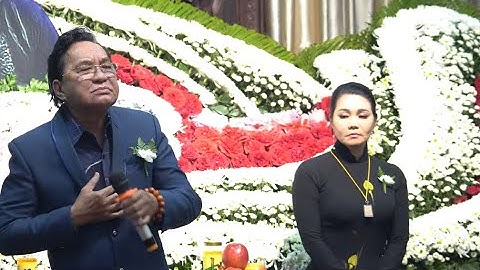 Nghệ sĩ nhân dân Thanh Tuấn ca Vọng Cổ tiễn biệt nghệ sĩ Diệp Lang