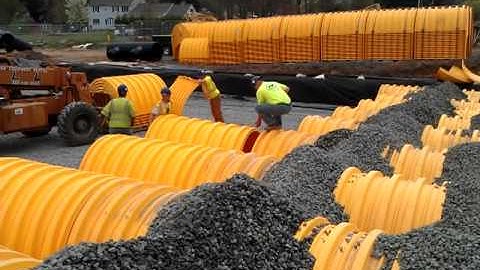 StormTech MC-3500 installation in CT