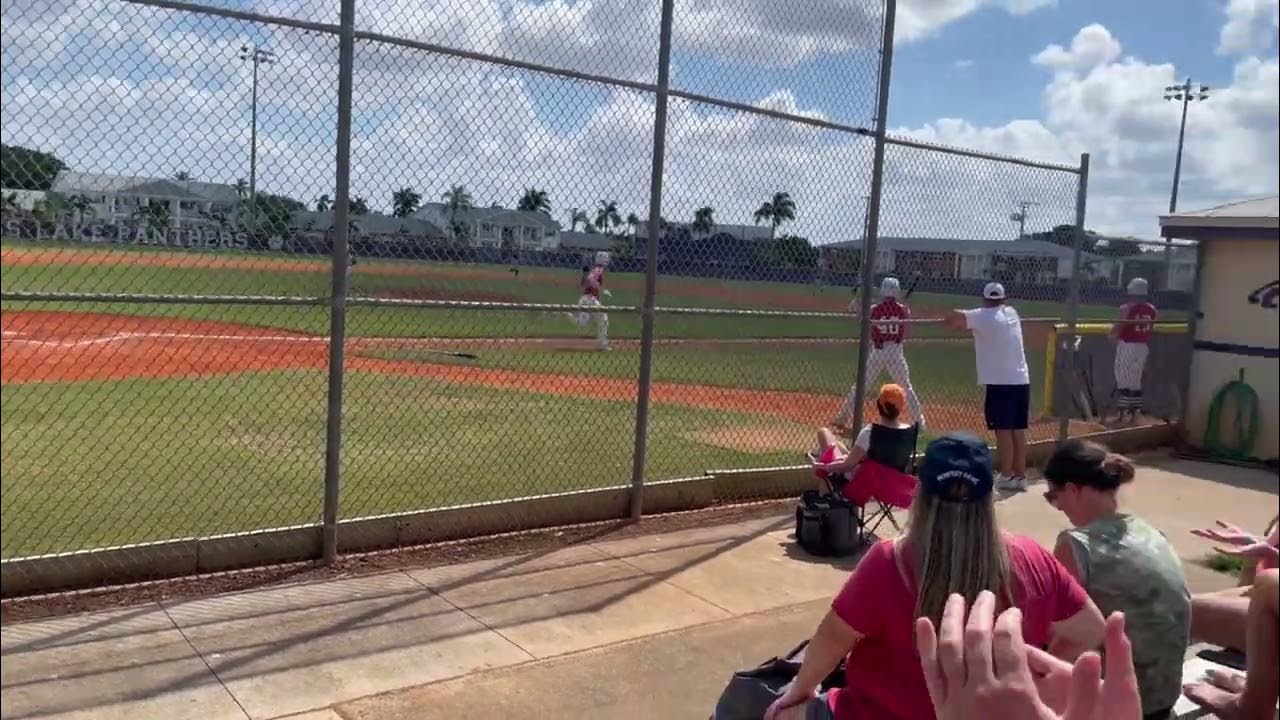 Kayden Berenz (C/2024) RBI Sac Fly Perfect Game WWBA Underclass World