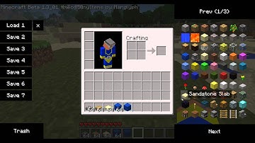 Minecraft single player mods EP 14: Ingame inventory editor in Minecraft!