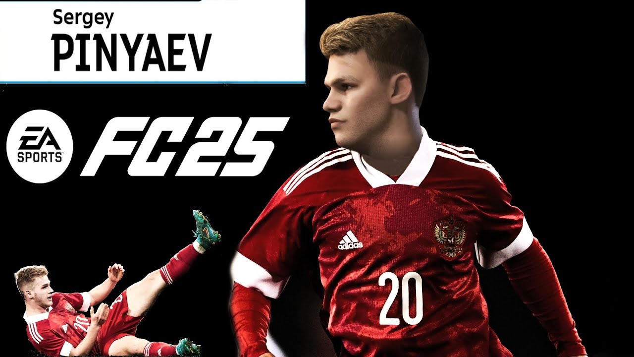 Sergey Pinyaev FACE CRANIUM EA FC 25 - Pro Clubs Face - YouTube