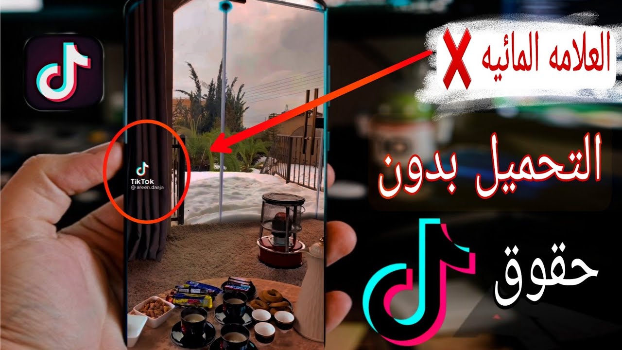 تنزل فيديو تيك توك بدون حقوق