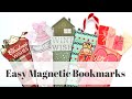 The Perfect DIY Magnetic Bookmarks | Great Craft Fair Idea