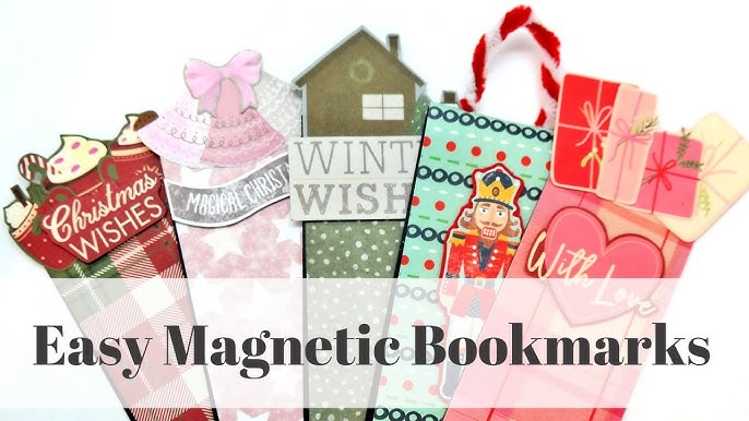 How to Make Magnetic Bookmarks with the Cricut Joy Xtra - Michelle's Party  Plan-It