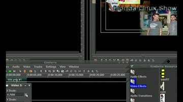 Florida Linux Show 2009 - Editing Cinelerra Part #1